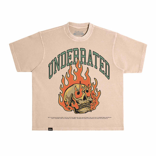 Underrated Oversized Tees - Tan