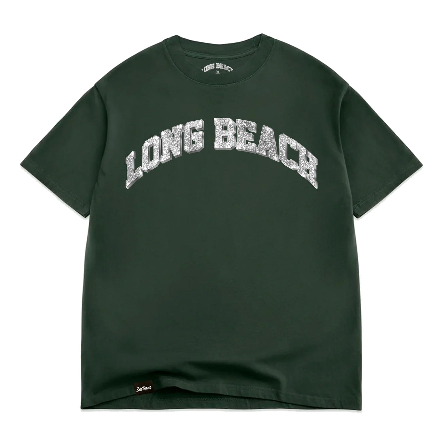LB Oversized Tee - Forest Green
