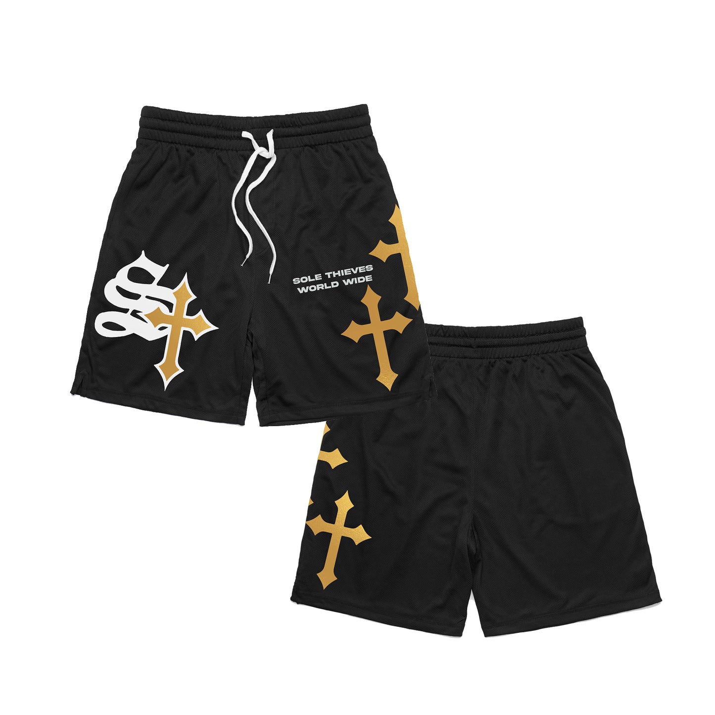 ST Worldwide Mesh Shorts - Black