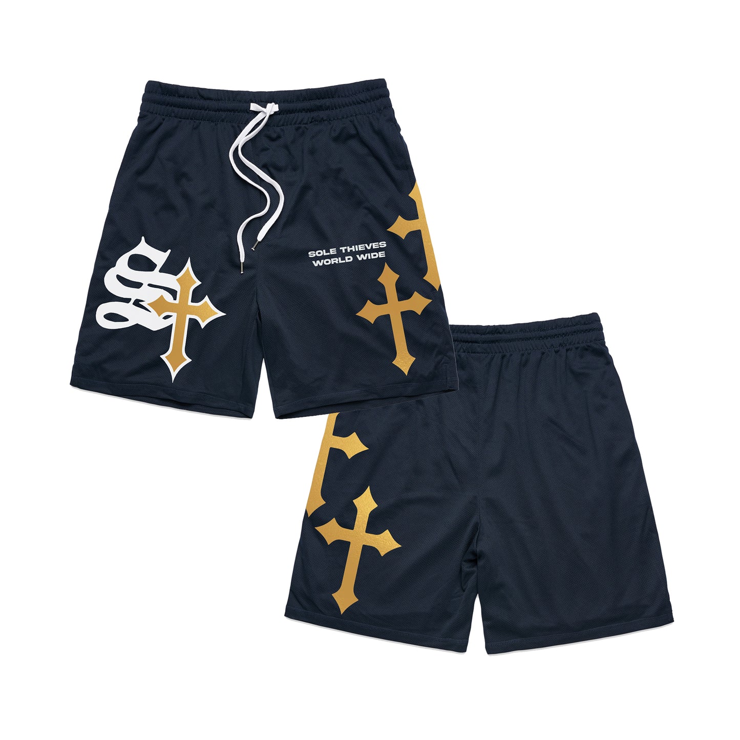 ST Worldwide Mesh Shorts - Navy