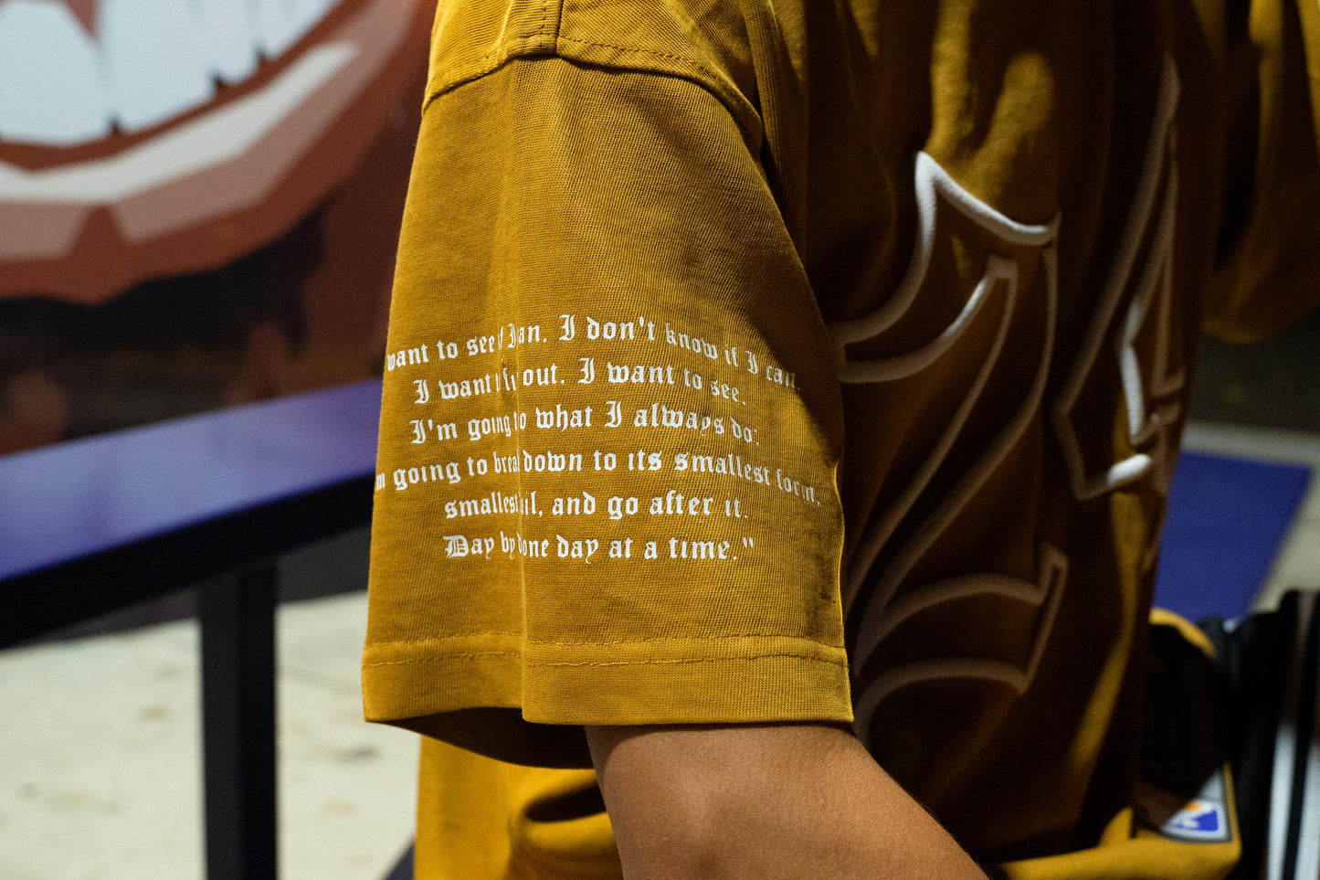 8/24 Puff Oversized Tee - 24k Gold