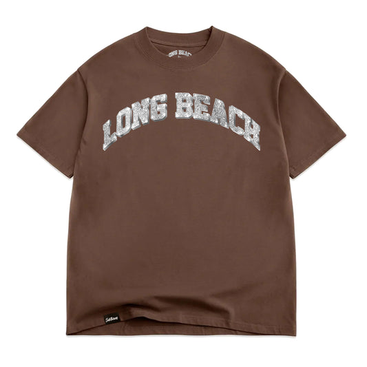 LB Oversized Tee - Brown