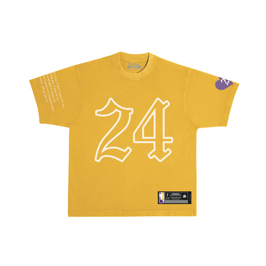 8/24 Puff Oversized Tee - 24k Gold