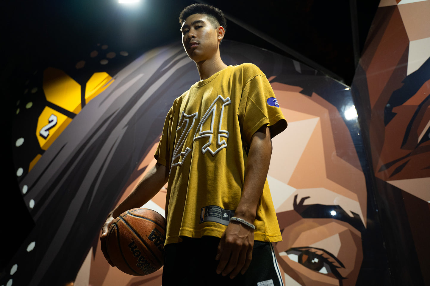 8/24 Puff Oversized Tee - 24k Gold