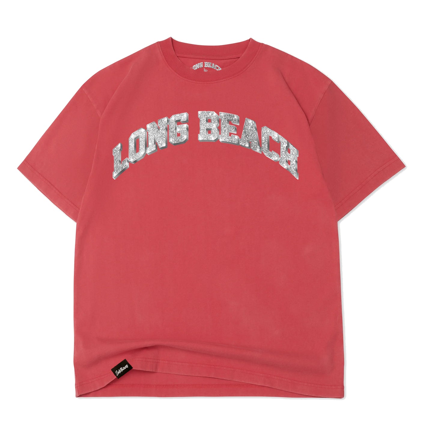 LB Oversized Tee - Vintage Red